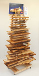 Large Floor Stand with cheeseboards