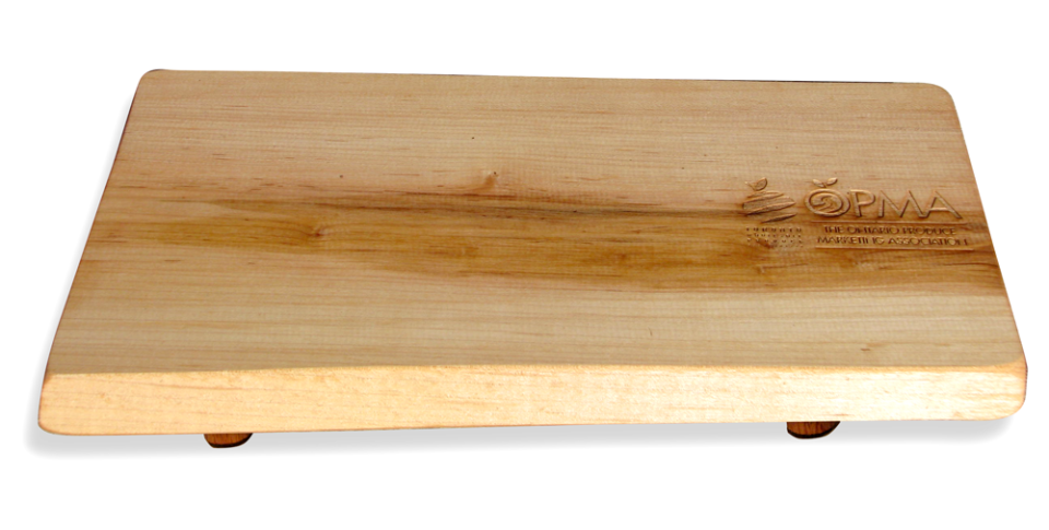 Photo of Canadian Cheese Board engraved for OPMA