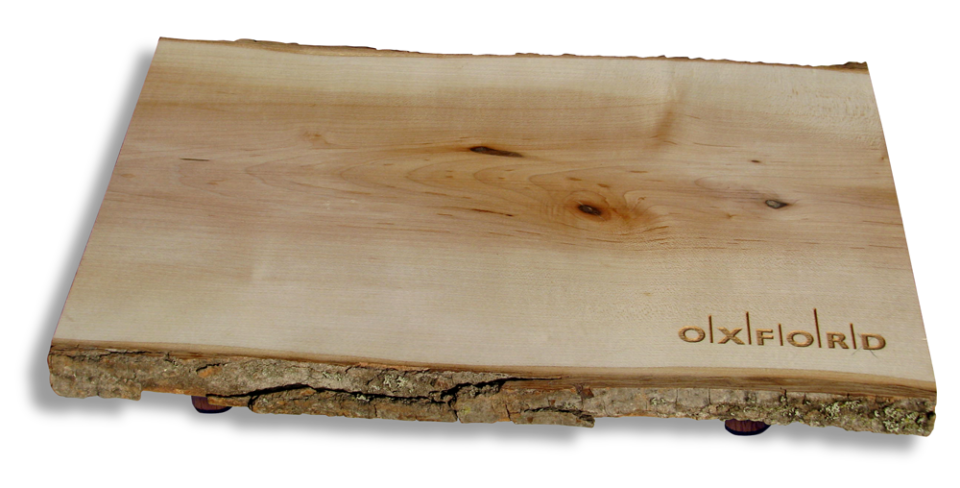 Photo of Canadian Cheese Board engraved for Oxford